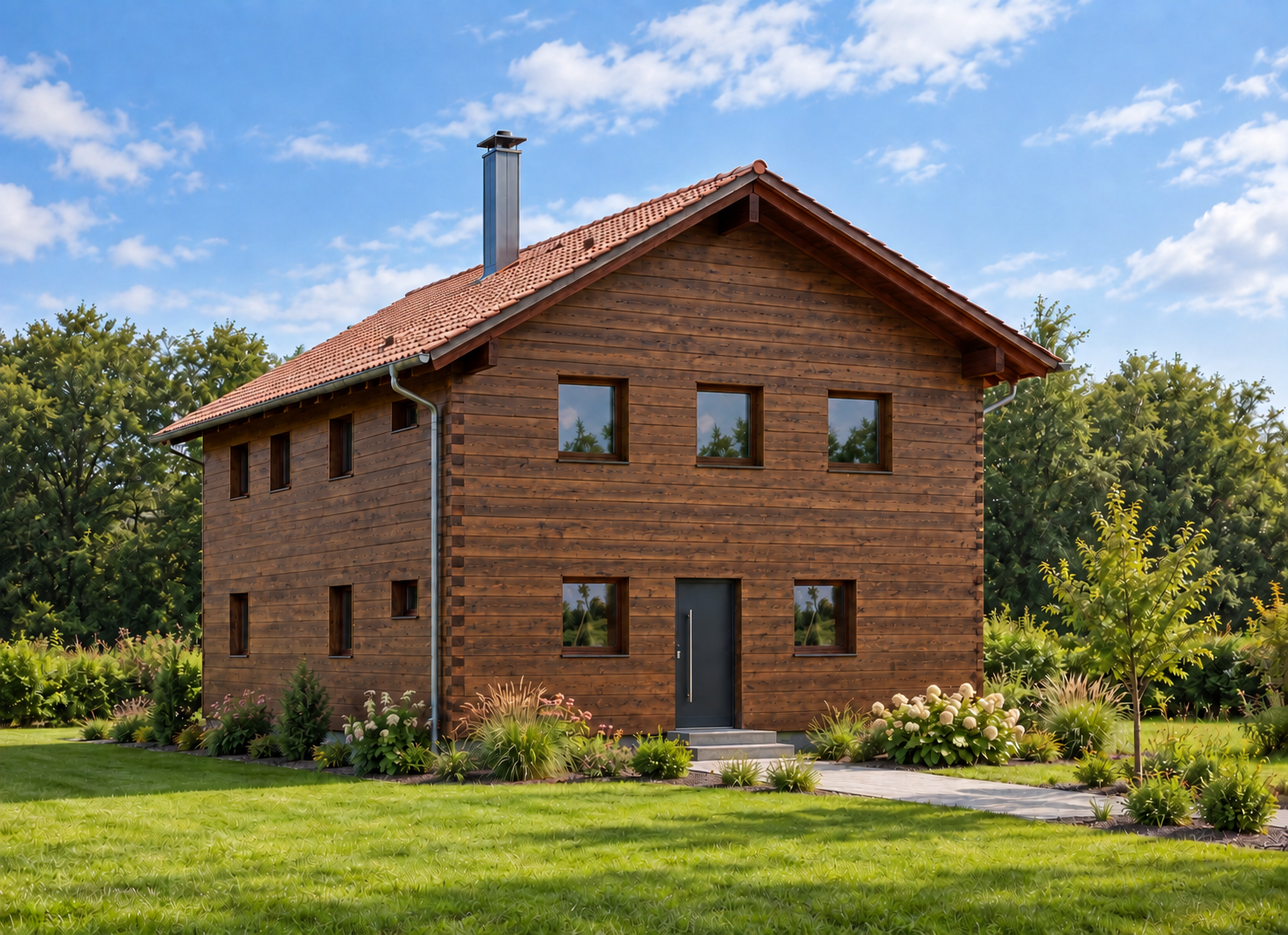 Visualisation de façade de maison